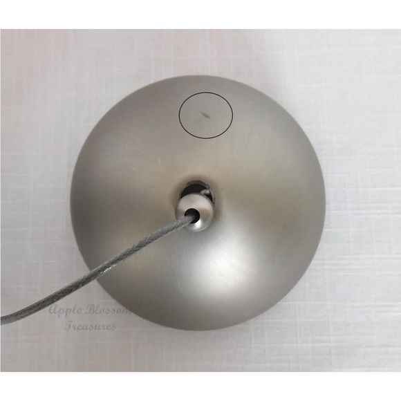 Besa Lighting 1XC-4404MG-SN Stilo 7 LV Mini Pendant-Marble Grigio-Satin Nickel - Picture 8 of 14